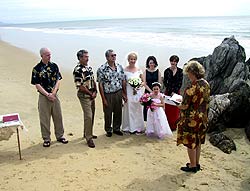 Beach wedding
