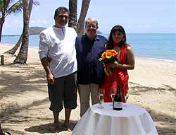 Beach wedding in Palm Cove