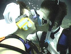 Under Water Wedding