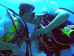 Under Water Wedding
